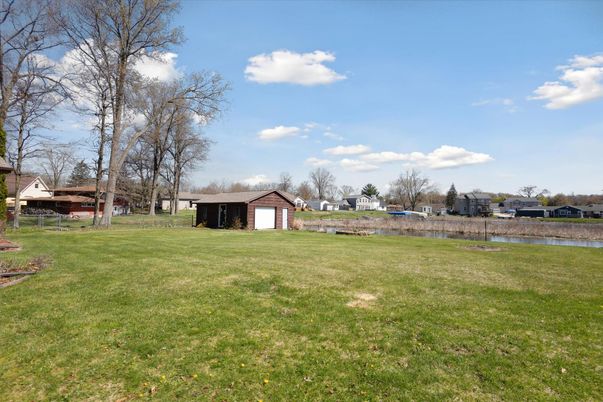 Backyard, Detached Garage, Exterior