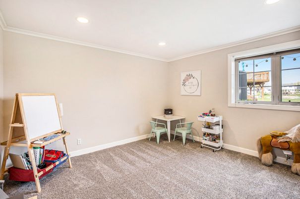 Home Office, Interior, Recessed Lighting
