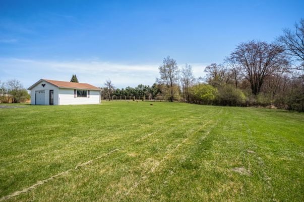 Backyard, Detached Garage, Exterior