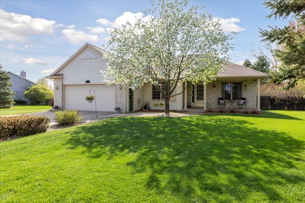 Attached, Backyard, Exterior, Facade, Brick Facade, Ranch