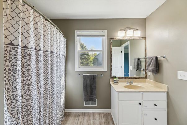 Bathroom, Interior, Wood Texture Flooring