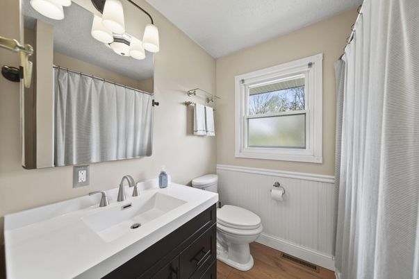 Bathroom, Interior, Wood Texture Flooring