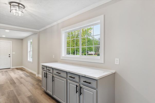 Interior, Recessed Lighting, Wood Texture Flooring