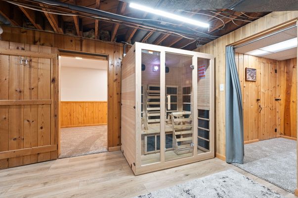 Empty room, Interior, Sauna Room