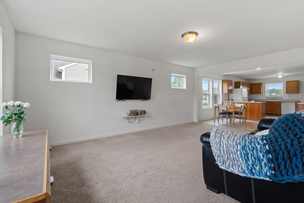 Dining room, Interior, Kitchen, Living room