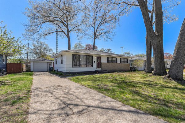 Backyard, Detached Garage, Exterior, Facade, Ranch