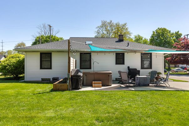 Backyard, Exterior, Hot Tub