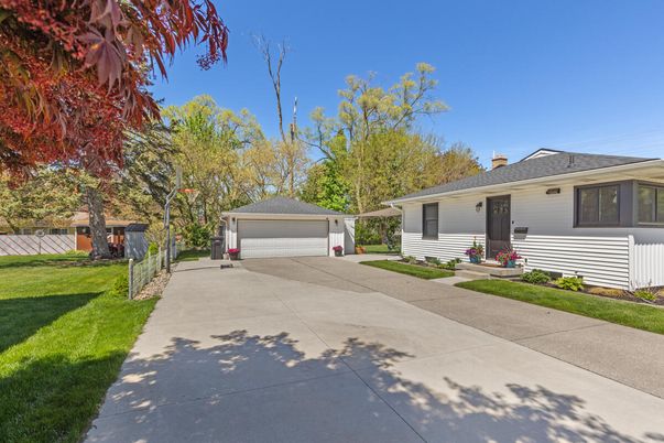 Backyard, Detached Garage, Exterior