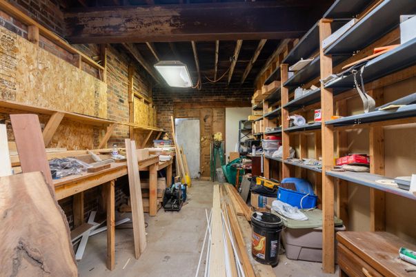 Interior, Stone Walls, Wooden Walls