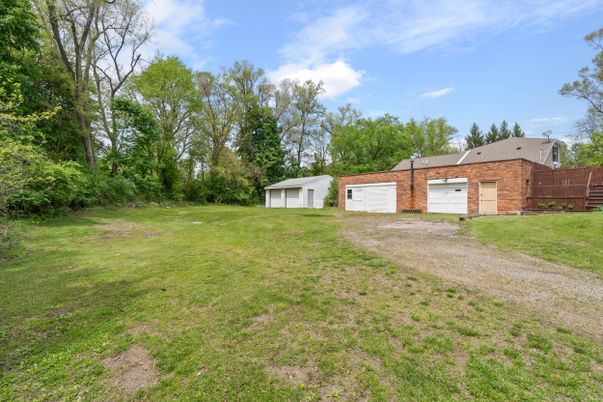 Backyard, Detached Garage, Exterior