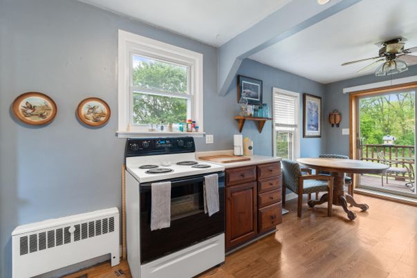 Dining room, Interior, Wood Texture Flooring