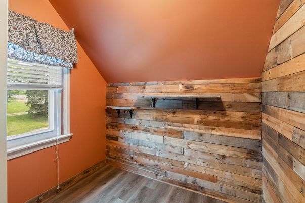 Empty room, Interior, Wood Texture Flooring, Wooden Walls