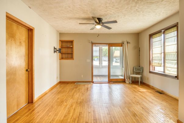 Empty room, Interior, Wood Texture Flooring