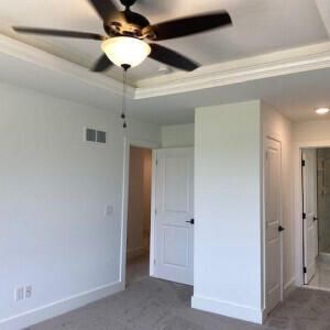 Bathroom, Empty room, Interior, Recessed Lighting