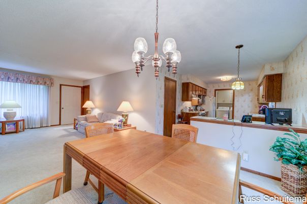 Dining room, Interior, Kitchen, Living room, Pendant Lights