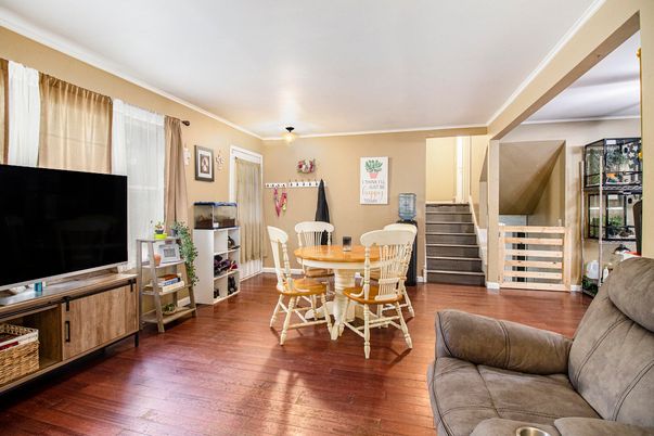 Dining room, Interior, Living room, Wood Texture Flooring