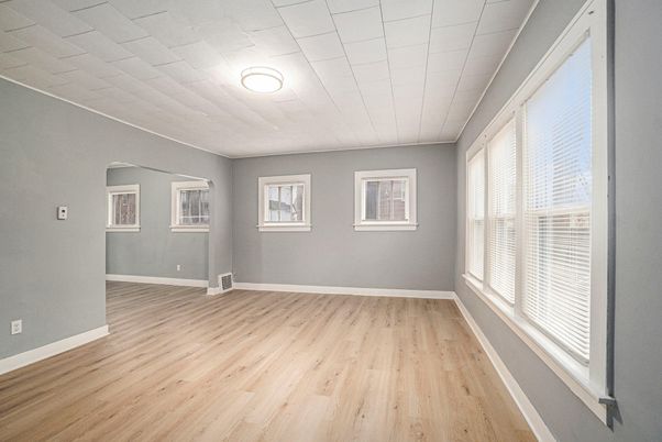 Empty room, Interior, Wood Texture Flooring