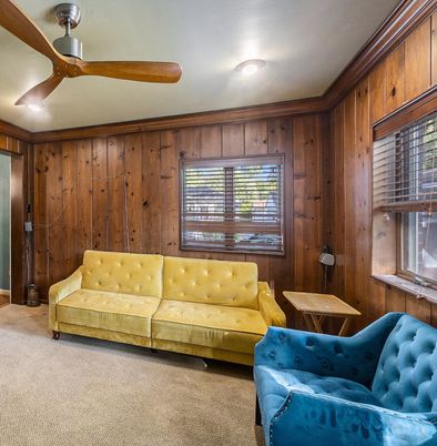 Interior, Recessed Lighting, Wooden Walls