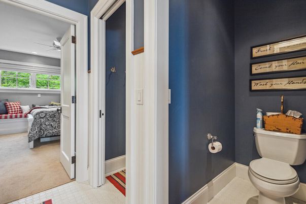 Bathroom, Interior, Recessed Lighting