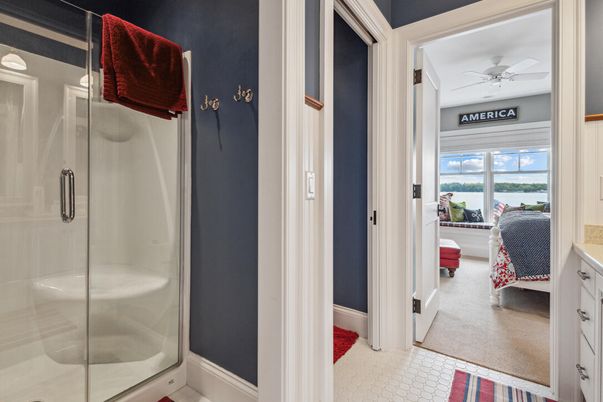 Bathroom, Glass Shower, Interior, Water