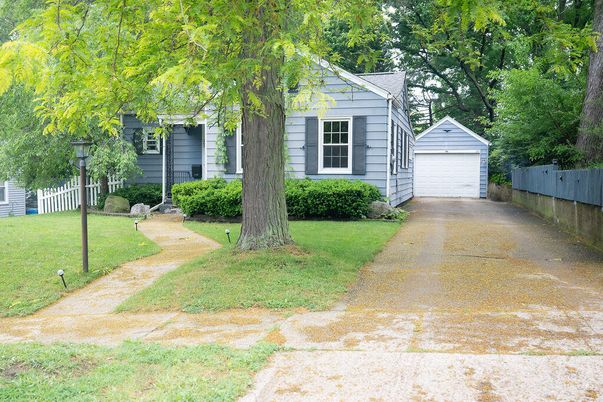 Backyard, Detached Garage, Exterior