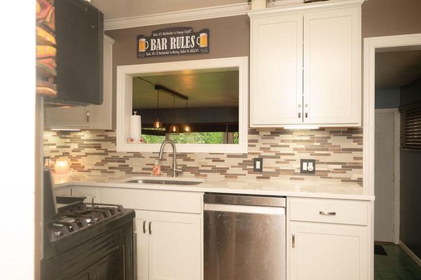 Interior, Kitchen, Pendant Lights, Stainless Steel Appliances