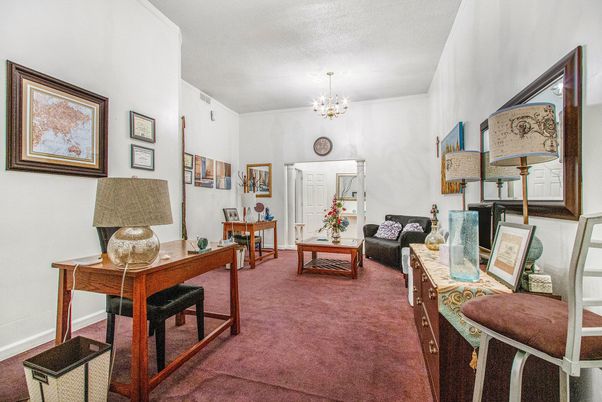 Chandelier, Home Office, Interior