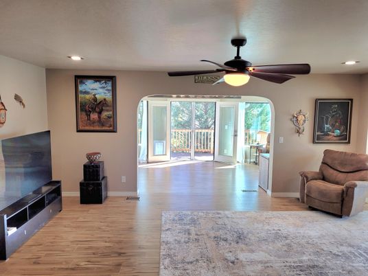 Interior, Recessed Lighting, Wood Texture Flooring