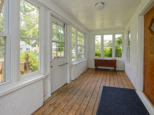 Interior, Sun Room, Wood Texture Flooring