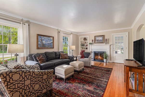 Fireplace, Interior, Living room, Wood Texture Flooring
