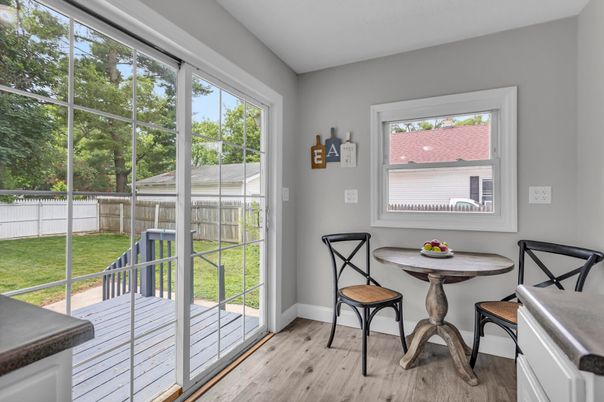 Interior, Sun Room, Wood Texture Flooring