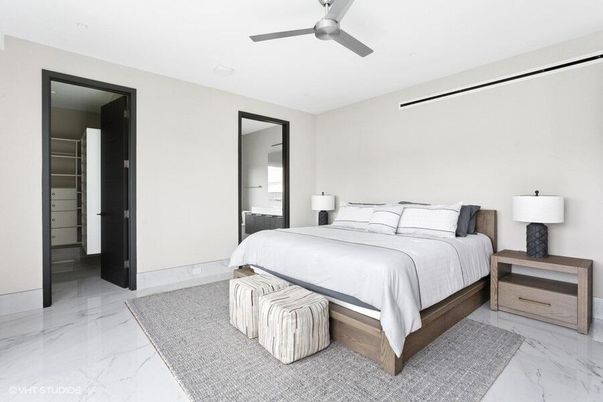 Bedroom, Interior, Marble