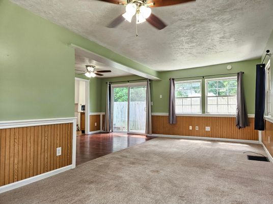 Empty room, Interior, Wood Texture Flooring