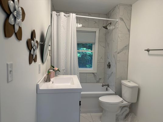 Bathroom, Interior, Marble, Marble Walls