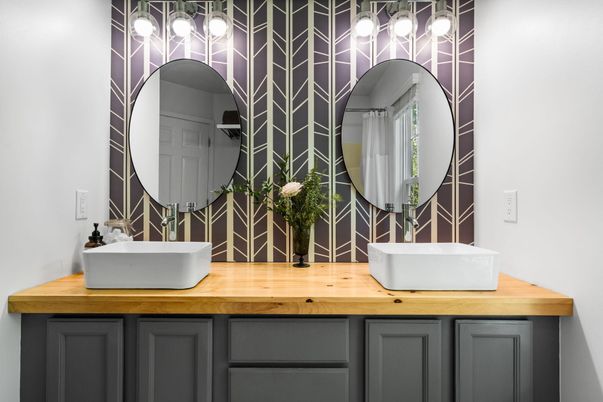 Bathroom, Dual Sink Vanities, Interior
