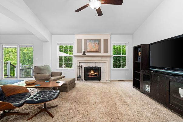 Fireplace, Interior, Living room