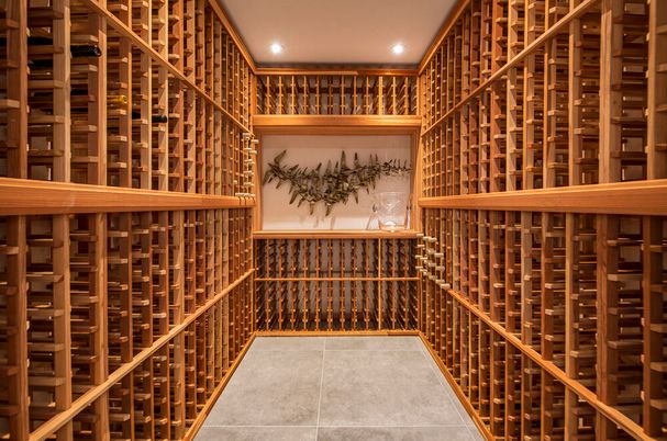 Interior, Recessed Lighting, Wine Storage