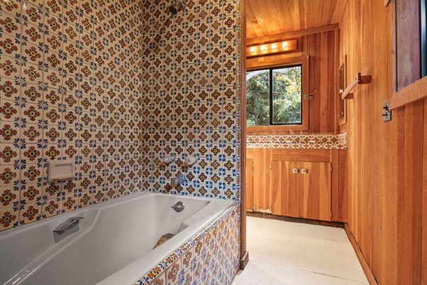 Bathroom, Interior, Wooden Walls