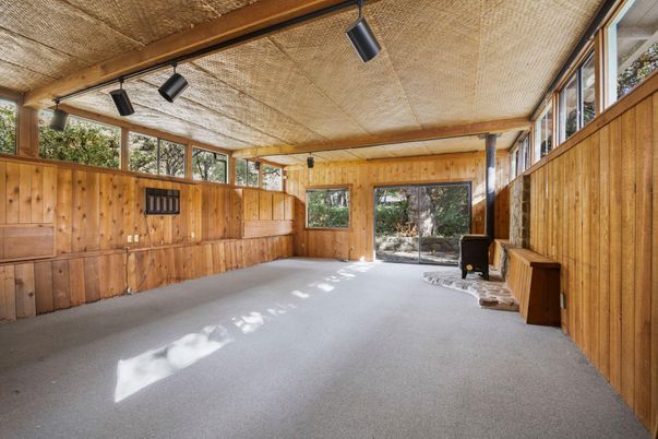 Empty room, Interior, Wooden Walls