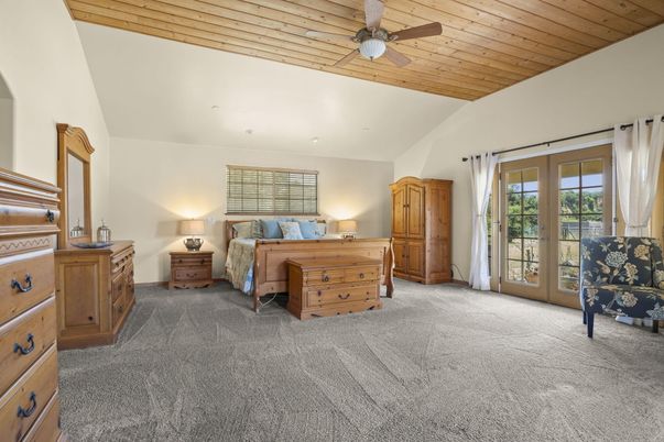 Bedroom, Interior, Wooden Ceilings
