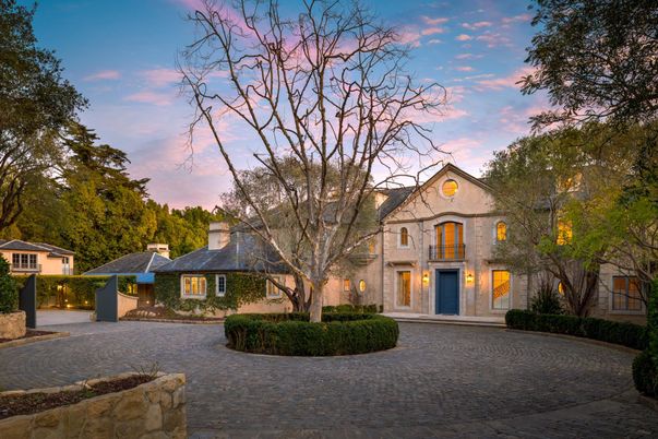 Attached, Backyard, Exterior, Facade, French Provincial