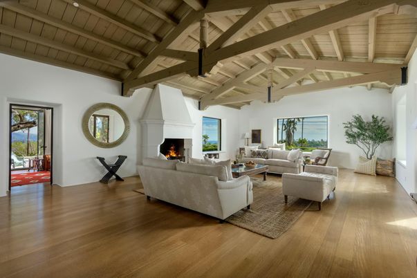 Fireplace, Interior, Living room, Wooden Beams, Wooden Ceilings, Wood Texture Flooring