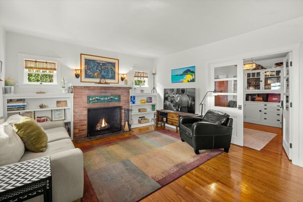 Fireplace, Interior, Living room, Wood Texture Flooring