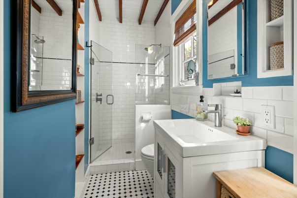 Bathroom, Glass Shower, Interior