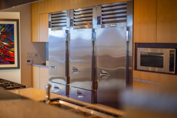 Interior, Kitchen, Stainless Steel Appliances
