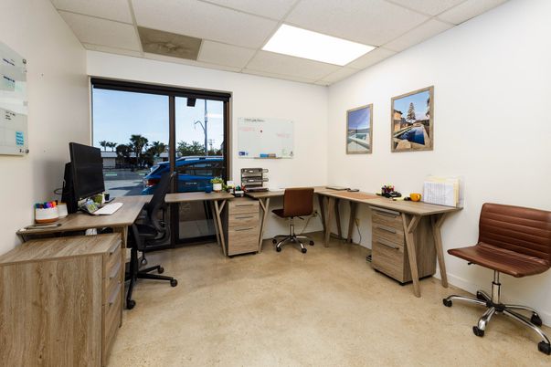 Home Office, Interior, Recessed Lighting