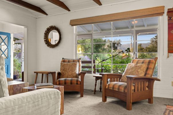 Interior, Living room, Wooden Beams