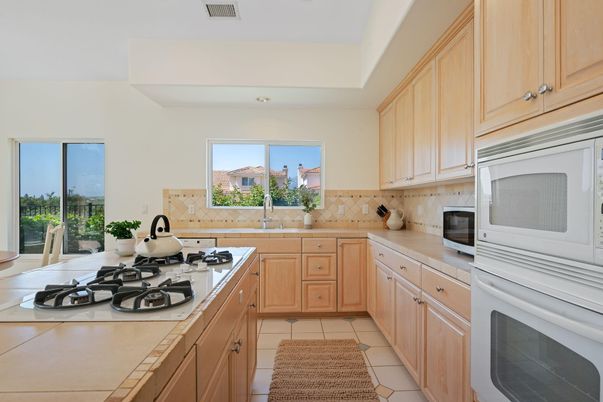 Interior, Kitchen, Tile Countertops