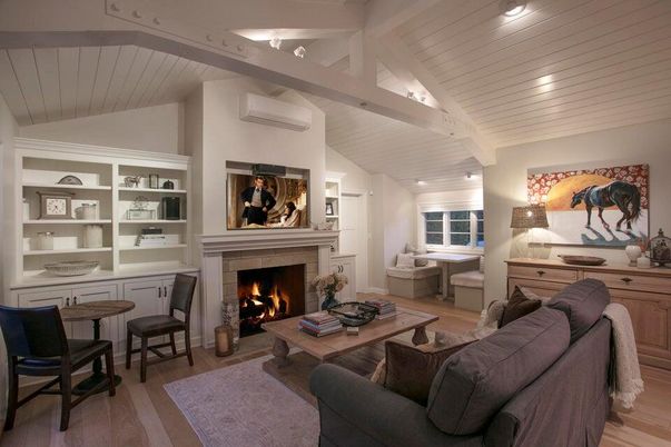 Fireplace, Interior, Living room, Wood Texture Flooring
