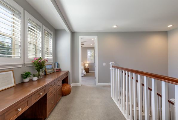 Home Office, Interior, Recessed Lighting